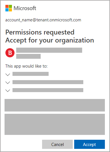 Microsoft Windows Defender ATP onboarding page - Authorize connection